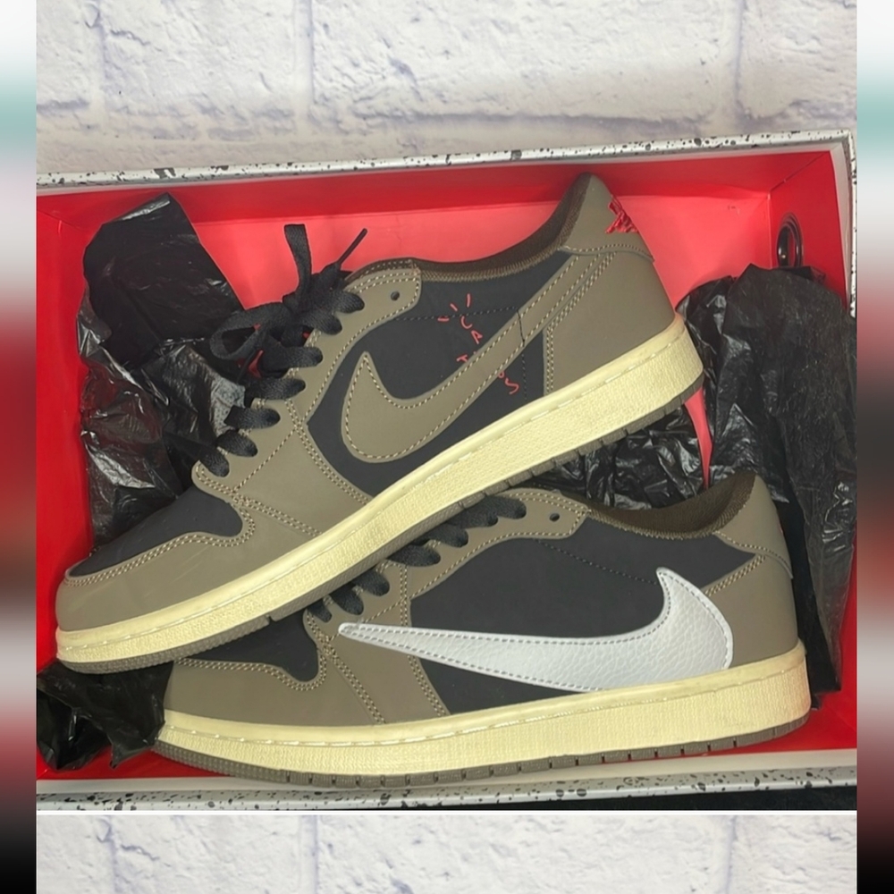 Nike Jordan 1 x Travis Scott Retro Low OG SP Mocha CQ4277-001 Size 10